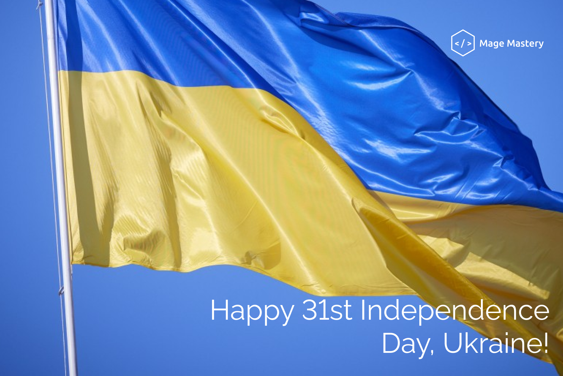 Happy 31st Independence Day, Ukraine!