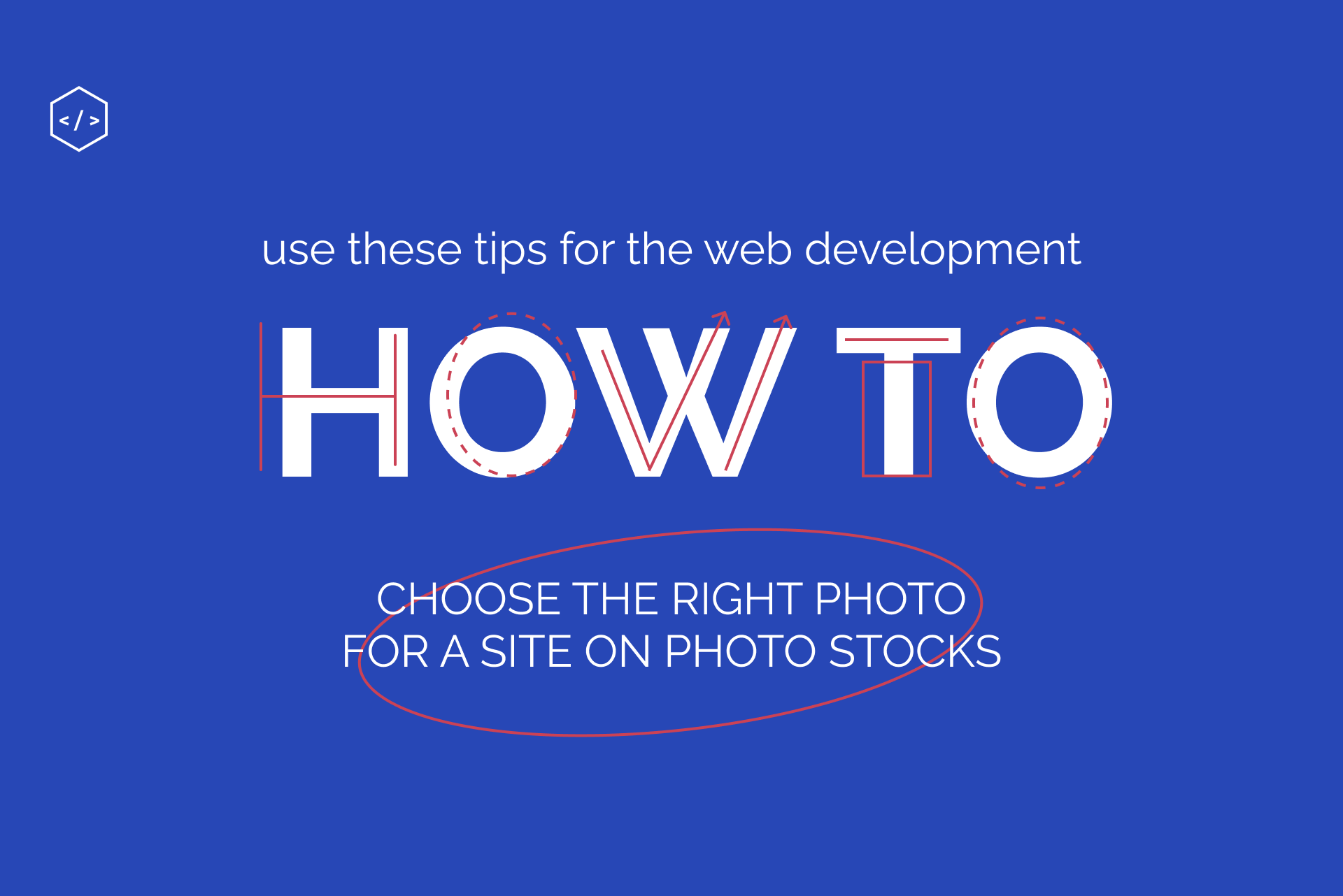 4 basic rules for choosing the right website photo